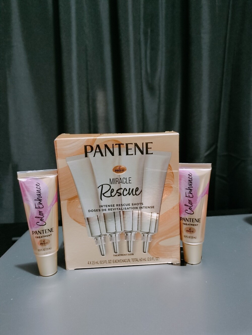 Pantene Miracle Rescue Intense Rescue Shots Treatment & Color Shampoo Set